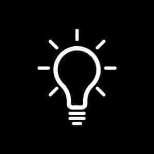 light bulb icon