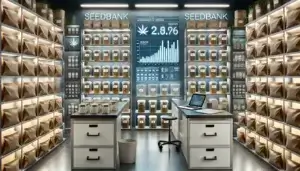 photo of a seedbank with lots of bulk seeds