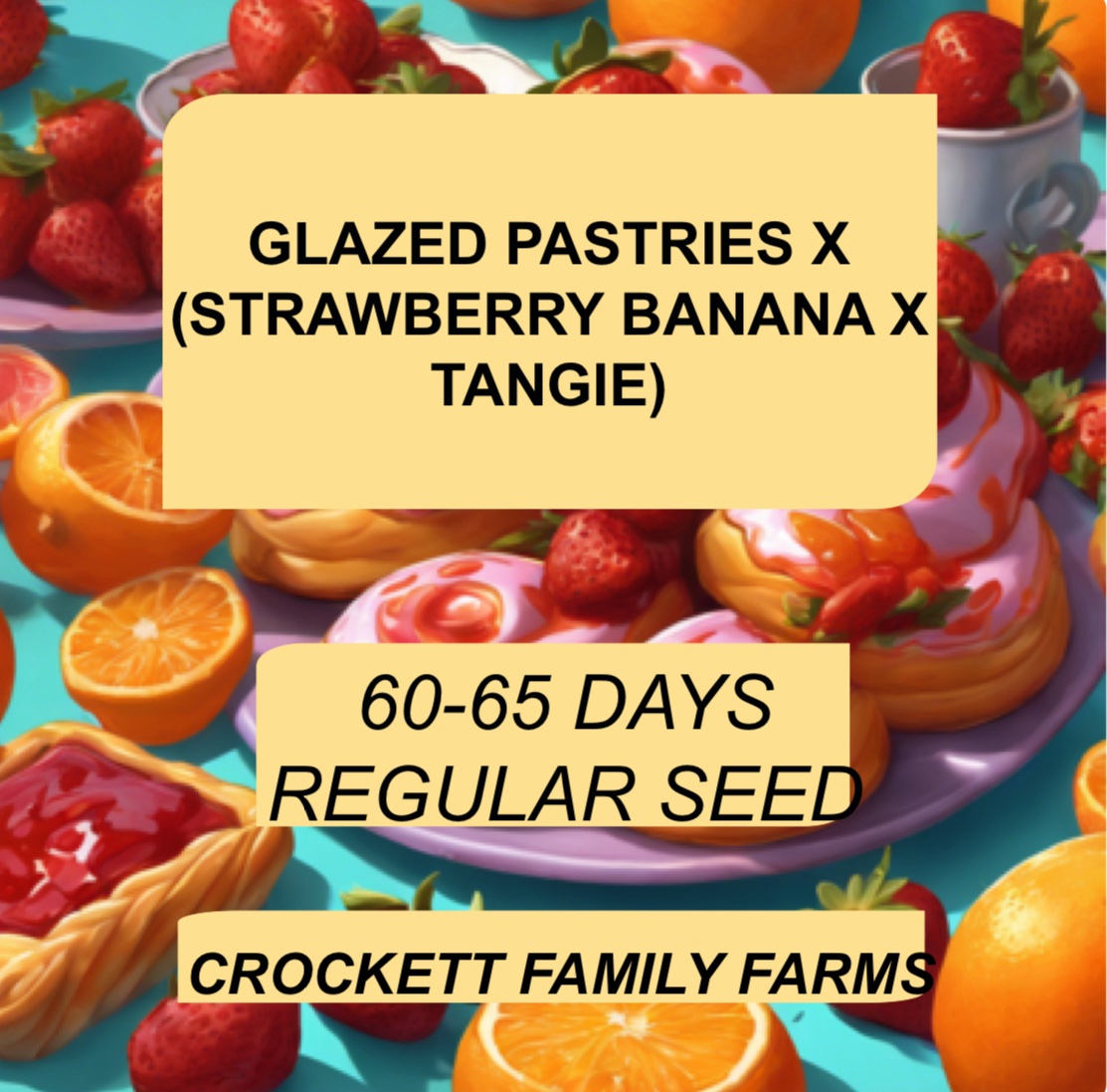 GLAZED PASTRIES X (STRAWBERRY BANANA X TANGIE) Seeds