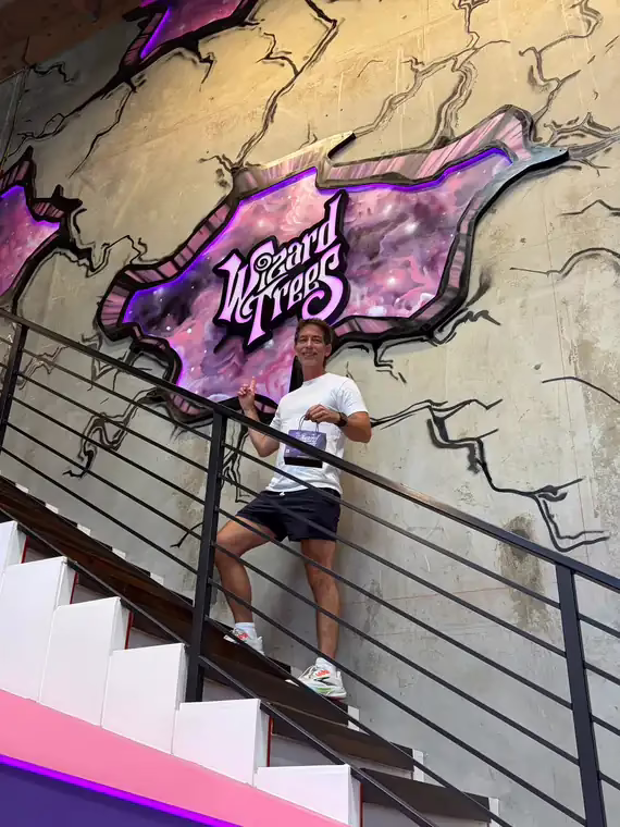 Aaron Justis, founder of Seeds & Clones, picking up Black Magic Collection seeds at Wizard Trees in Los Angeles