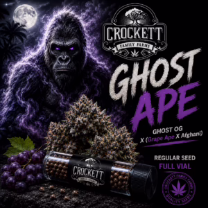 Ghost Ape regular cannabis seeds from Crockett Family Farms